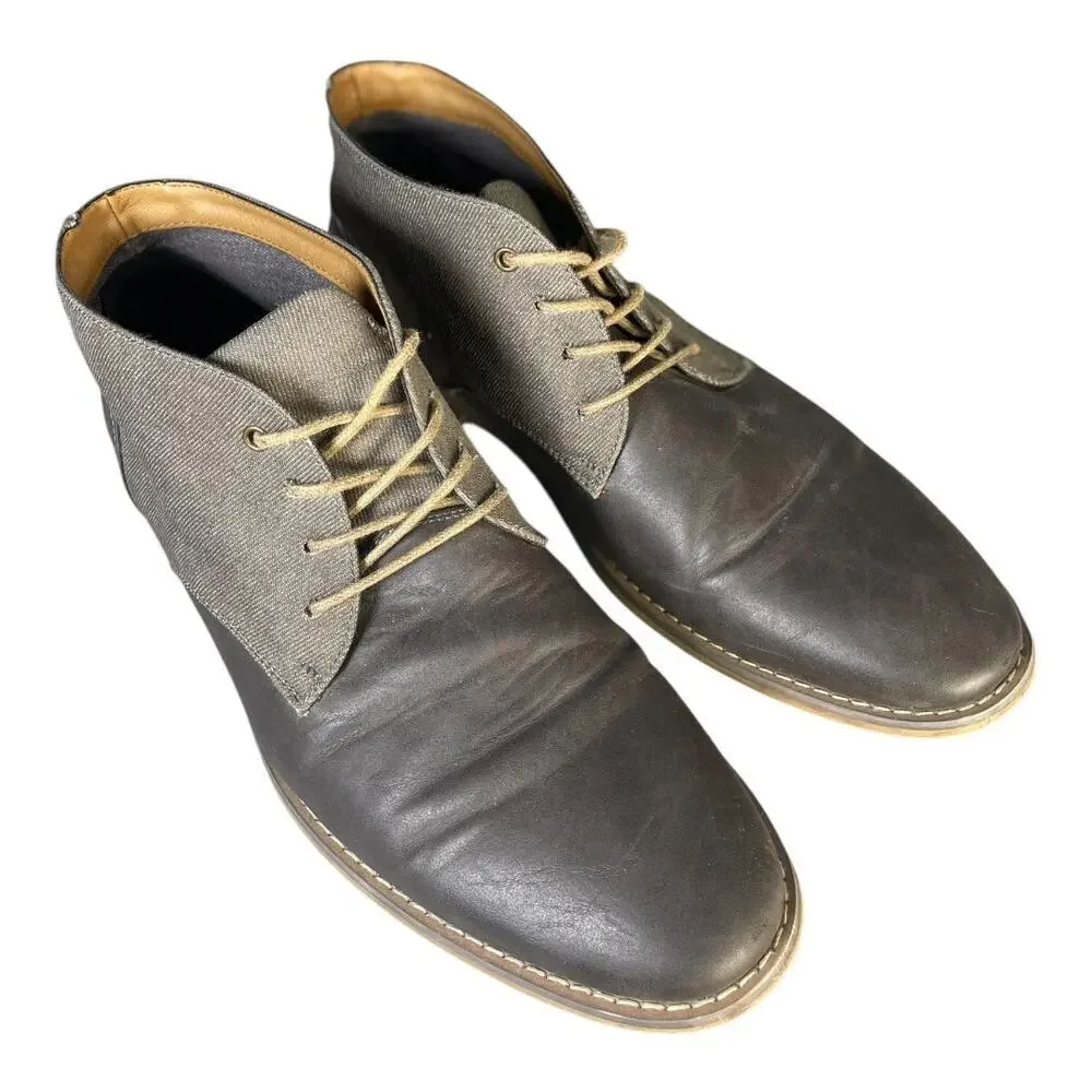 Seven 91 Men’s Droalle Brown Chukka Boots Size-10.5 (Need new laces)
